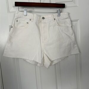 Billabong Cream Jean Shorts